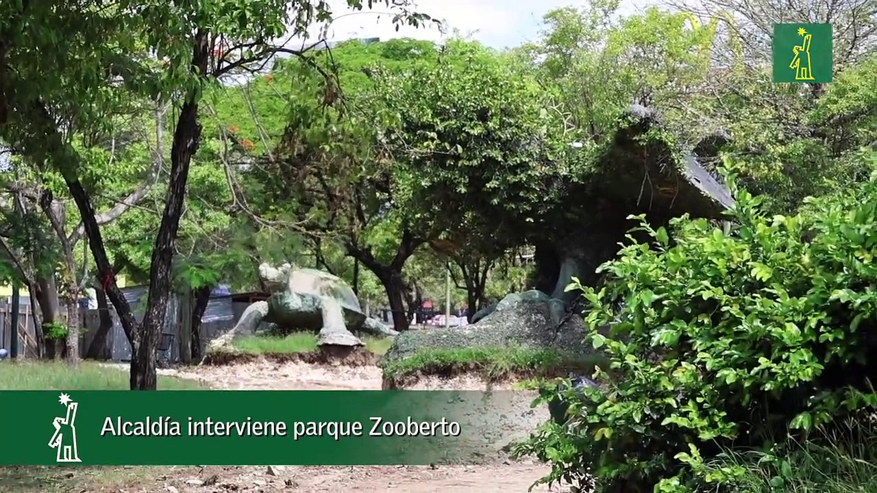 Alcaldía interviene parque Zooberto
