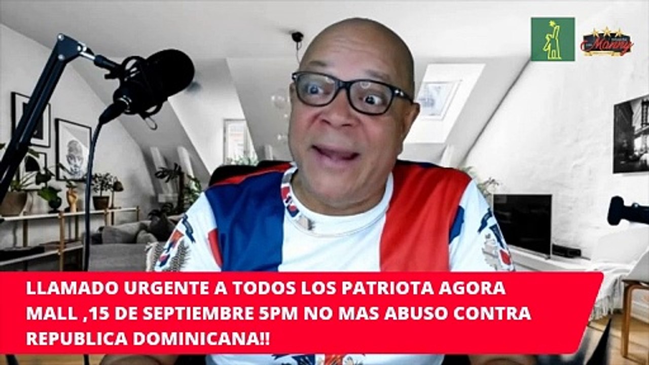 Video de archivo del activista nacionalista Manny Solano llamando a boicotear exposición de migrantes venezolanos en Ágora Mall en el 2021