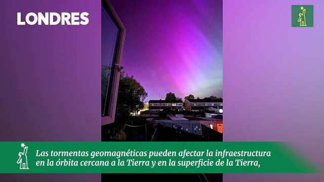 El NOAA anuncia que fuerte tormenta geomagnética llega a la Tierra y continúa durante el fin de semana
