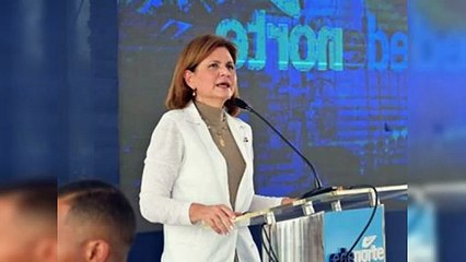 Raquel Peña inaugura obras de Edenorte en Santiago
