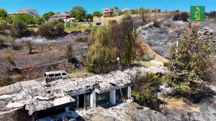 El fuego disminuye alrededor de Atenas pero bomberos siguen movilizados