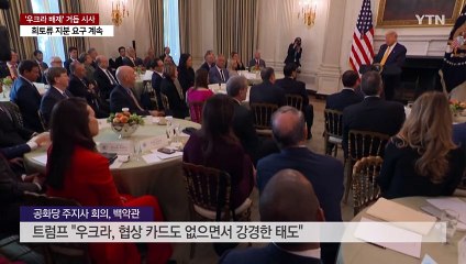 트럼프 "젤렌스키 협상 참여 중요하지 않아" / YTN