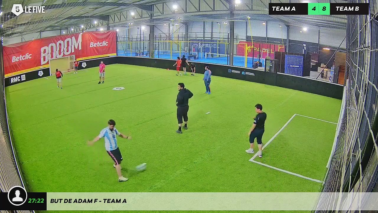 But de Adam F - Team A