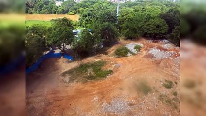 Suspenden relleno ilegal en ribera del río Ozama