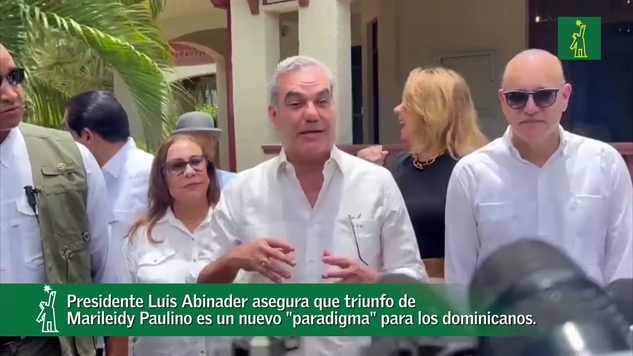 Abinader resalta logro de Marileidy Paulino y asegura es un nuevo paradigma