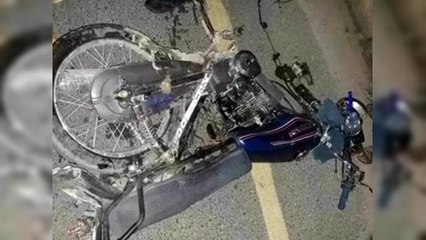 Dos haitianos mueren al chocar motocicleta con autobús de la FARD