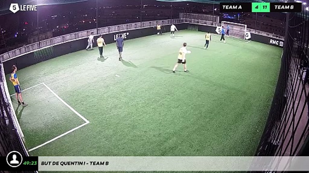 But de Quentin I - Team B
