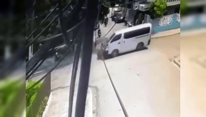 VIDEO|Momento de accidente de tránsito que dejó un muerto