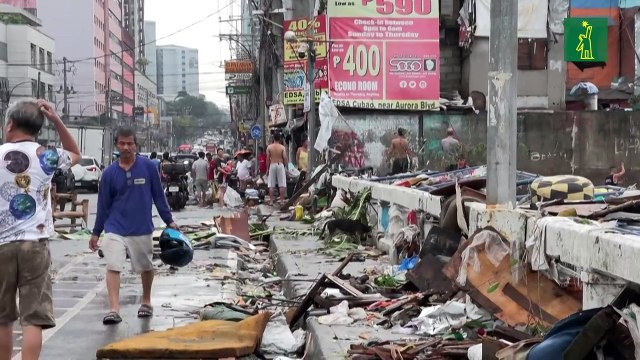 El tifón Gaemi avanza debilitado hacia China tras dejar muertos en Filipinas y Taiwán