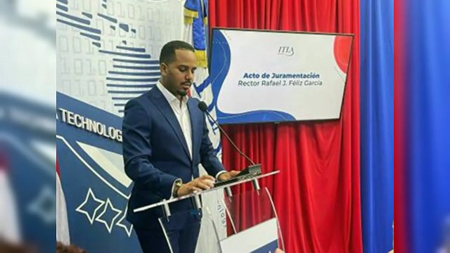 Nuevo rector en la ITLA, Rafael Féliz García