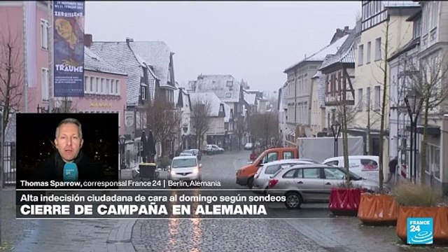 Informe desde Berlín: cierre de campañas en Alemania marca la recta final de las elecciones