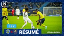 J22 I FC Sochaux-Montbéliard - Aubagne FC (0-1)