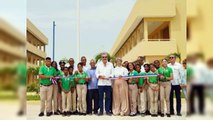 Presidente inaugura una escuela en San Pedro de Macorís
