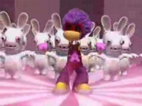 Les Lapins Crétins ne peuvent pas plonger