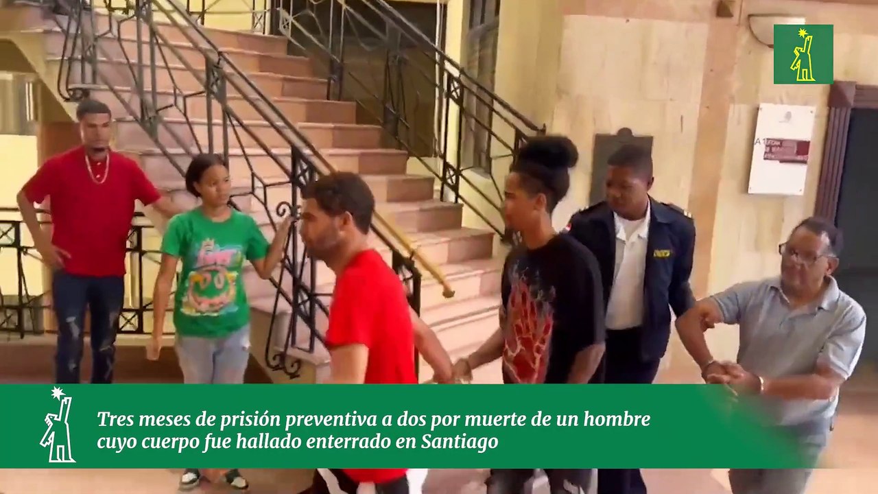 Tres meses de prisión preventiva a dos por muerte de un hombre cuyo cuerpo fue hallado enterrado en Santiago