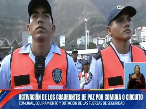 Vicepresidente Sectorial Diosdado Cabello anunció la dotación y equipamiento de 90 Cuadrantes de Paz