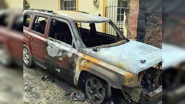 Arrestan a ex yerno de mujer acusado quemar vehículo Hato Mayor