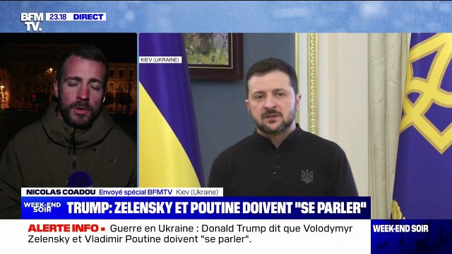 Guerre en Ukraine: regain de popularité pour Volodymyr Zelensky, alors que Donald Trump le met à l'écart des négociations de paix