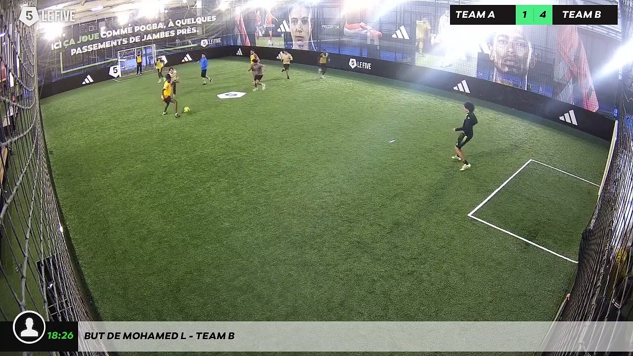But de Mohamed L - Team B