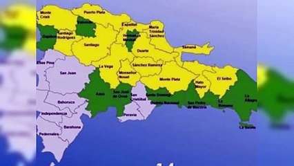 COE aumenta a 14 las provincias bajo alerta amarilla