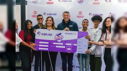 Jóvenes no videntes viajarán en avión por primera vez