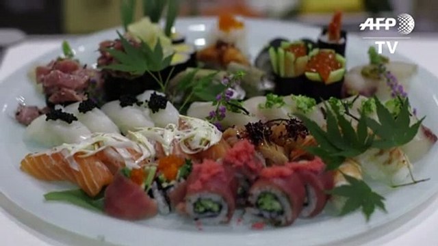 Brasil vence en los juegos olímpicos del sushi celebrados en Tokio