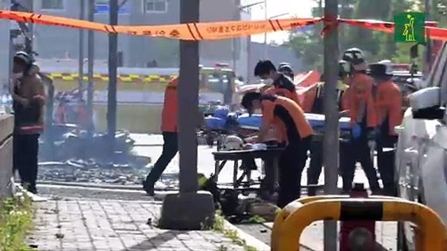 Una veintena de muertos en incendio en planta de baterías en Corea del Sur