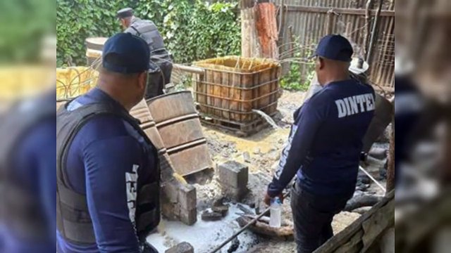 Desmantelan laboratorio clandestino de bebidas alcohólicas