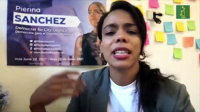 Pierina Sánchez habla con orgullo de sus orígenes y sus proyectos para el Distrito 14 de Nueva York