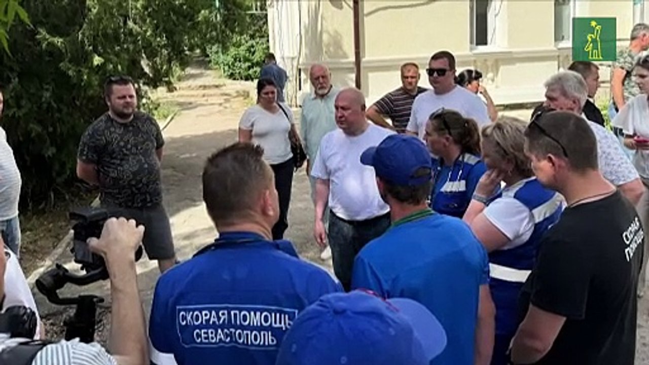 Rusia afirma que un bombardeo ucraniano en Crimea dejó cinco muertos y más de 100 heridos