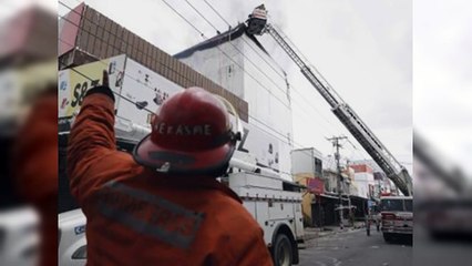 Incendio en almacenes de la Tienda Starlite