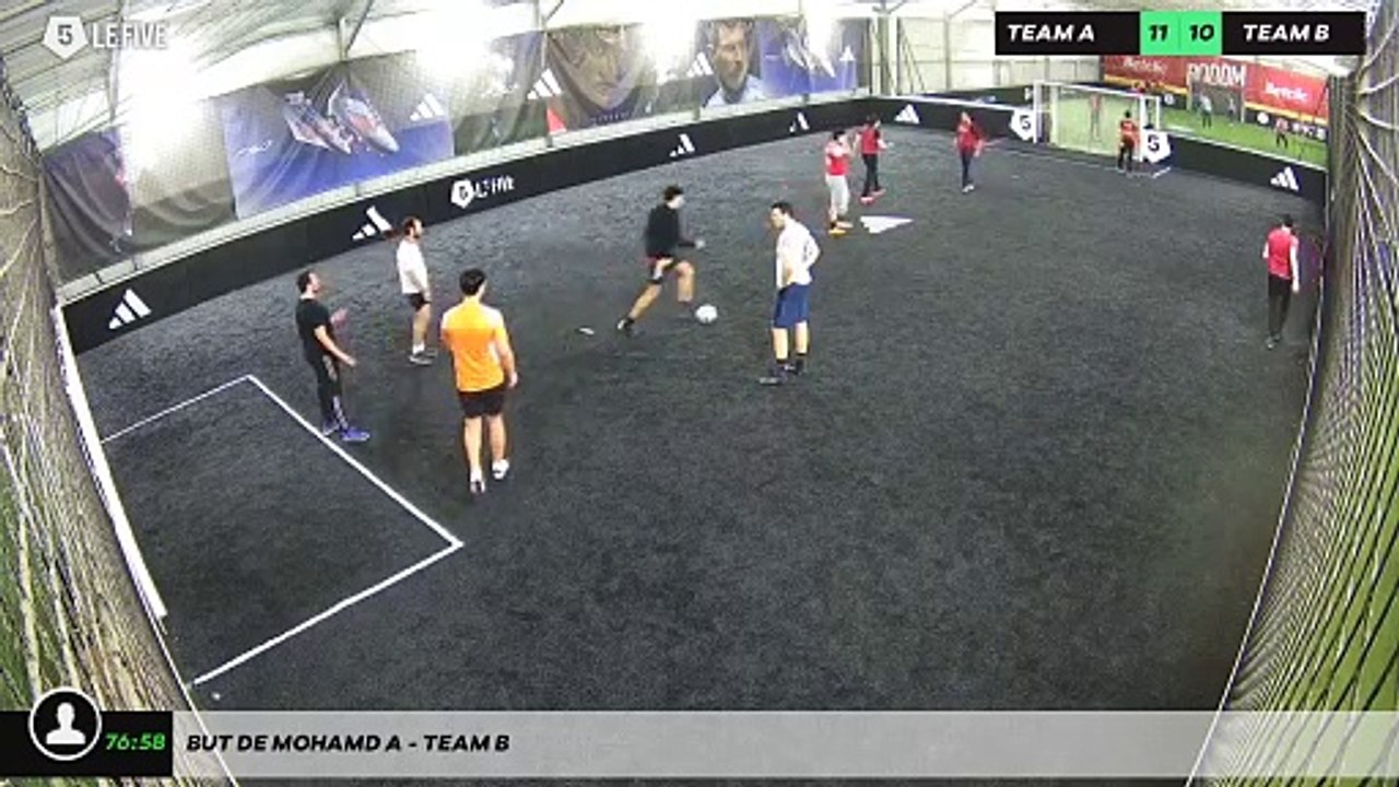 But de Mohamd A - Team B