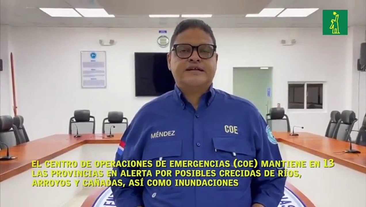 El Centro de Operaciones de Emergencias (COE) mantiene en 13 las provincias en alerta