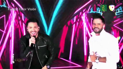 Presentación de merengueros en Premios Soberano 2021