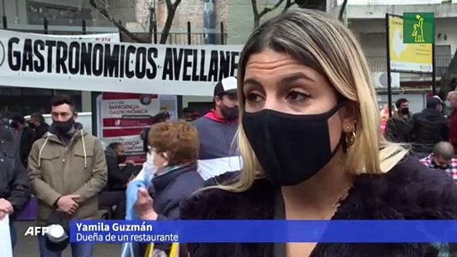 Bares y restaurantes piden ayuda para enfrentar el peor momento de la pandemia en Argentina