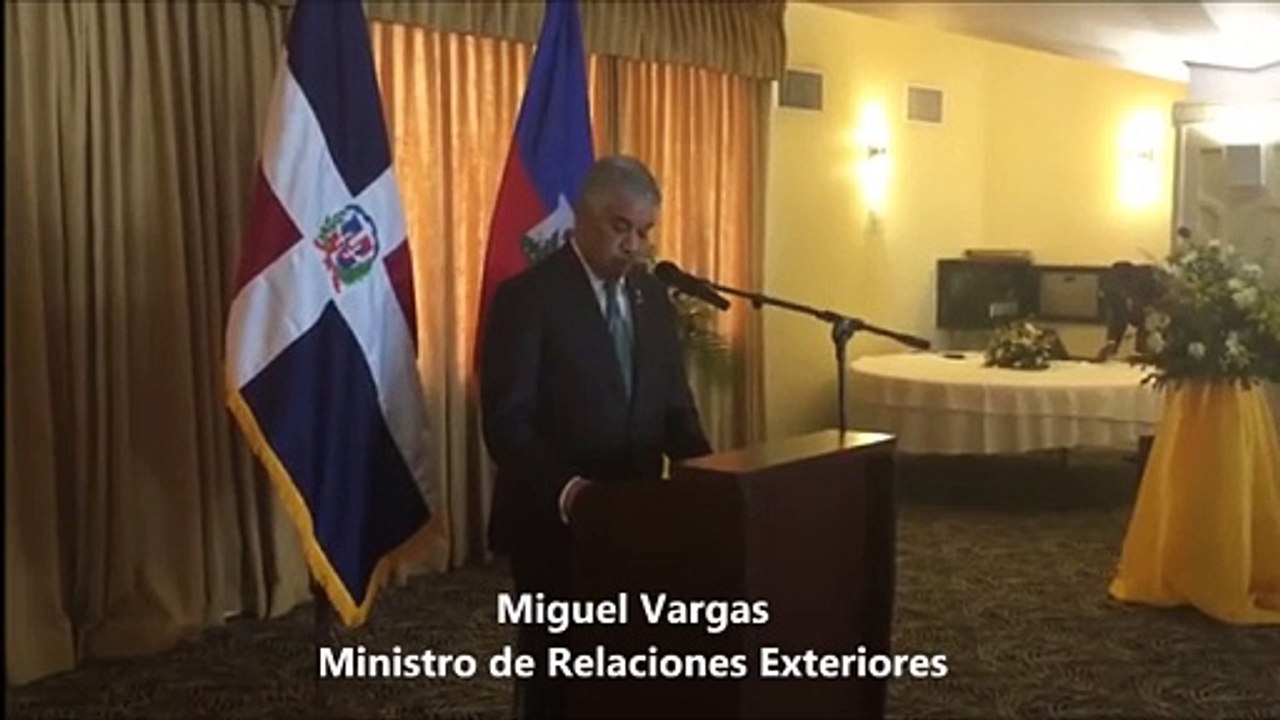 Canciller dominicano se reúne con su homólogo haitiano