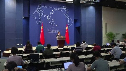 China denuncia sanciones de EEUU y venta de armas en Taiwán