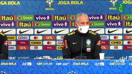 Tite dice que polémica sobre la Copa América perjudica a Brasil en las eliminatorias