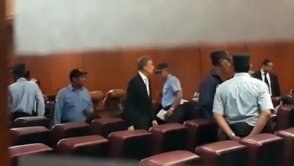 Ambiente en la Sala Augusta de la Suprema Corte de Justicia
