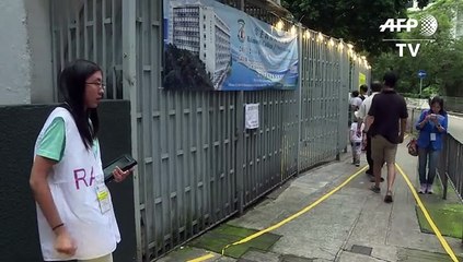Las elecciones en Hong Kong registran un récord de participación