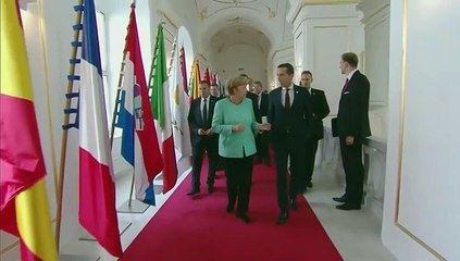 Líderes europeos abordan situación "crítica" de UE por Brexit