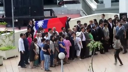 Diplomáticos taiwaneses arriaron bandera en Panamá
