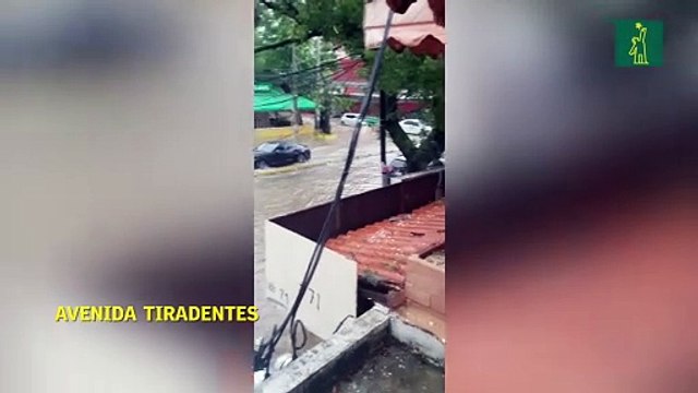 Fuertes lluvias afectan varias zonas del Gran Santo Domingo