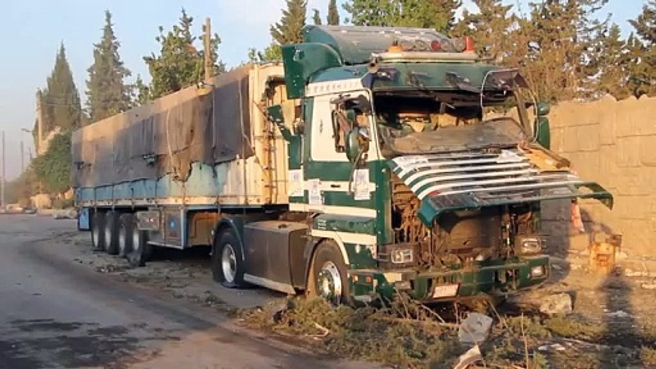 ONU suspende convoyes humanitarios en Siria tras ataque