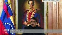 Nicolás Maduro convocó ayer a la Constituyente popular