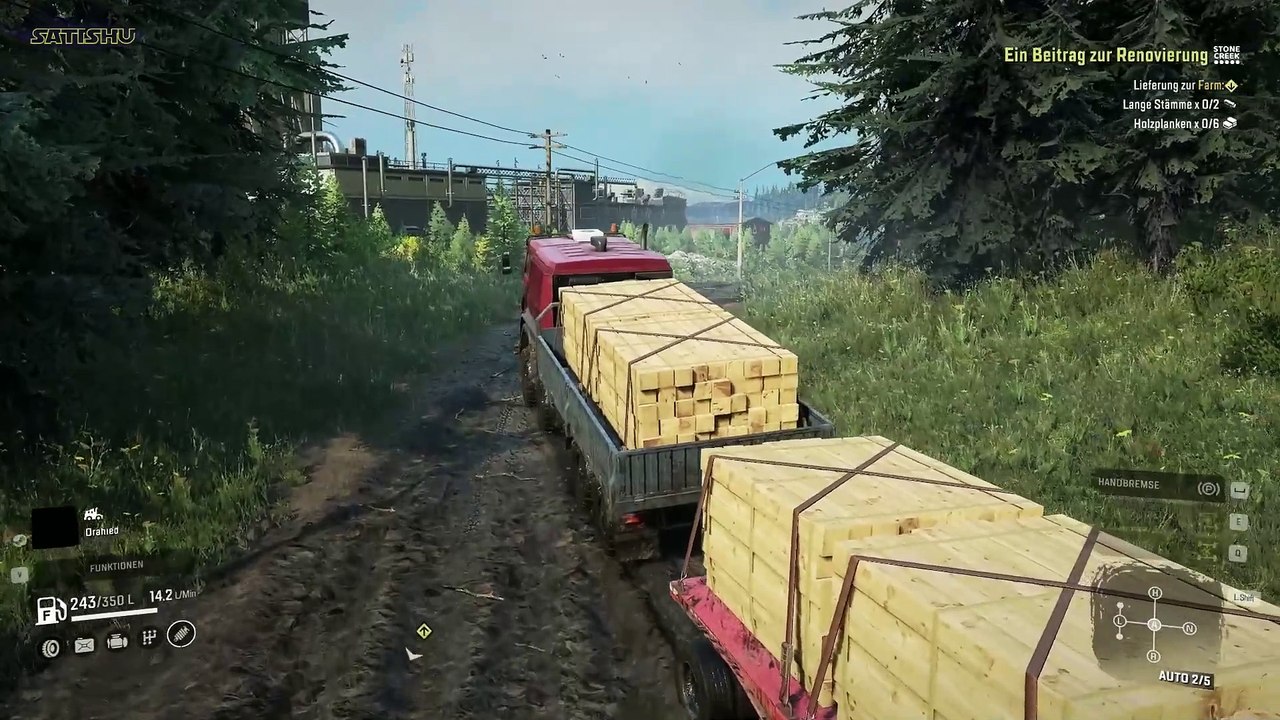 Ein Beitrag zur Renovierung: Holzplanken. | SnowRunner | Ep. 52