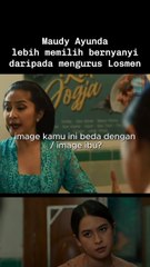Antara tradisi dan keinginan, mambuat dilema bagi #Maudy Ayunda