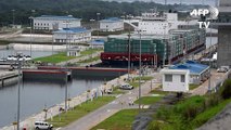 Buque chino inaugura tránsito por nuevo Canal de Panamá