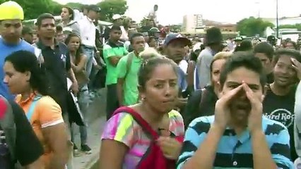 Protesta en enclave del chavismo por escasez de alimentos