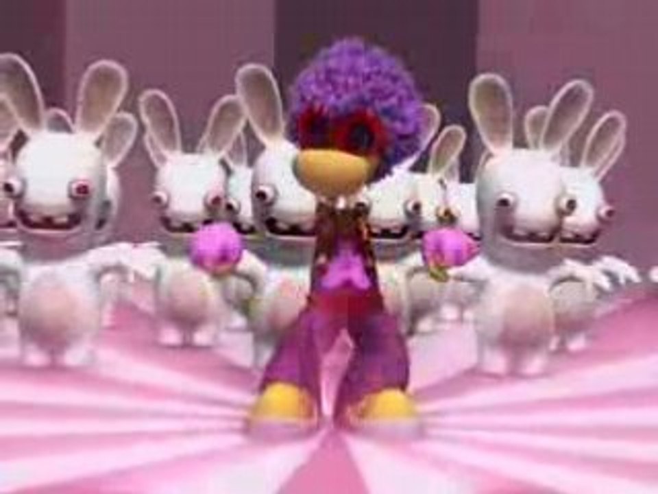 Les Lapins Crétins ne peuvent pas prendre un bain